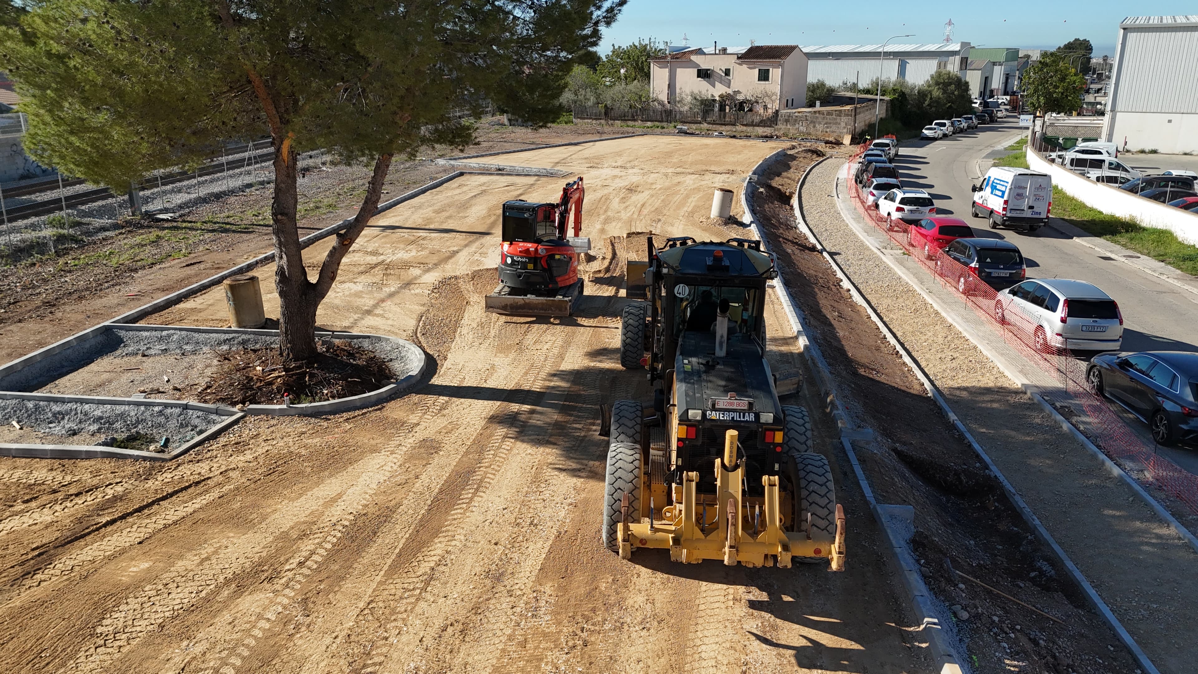 Arreglo y acondicionamiento de caminos y carreteras
